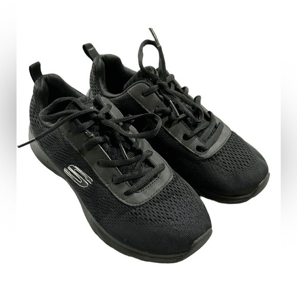 Skechers Women's Black Sneaker Size 8 Shoes - Picture 1 of 7